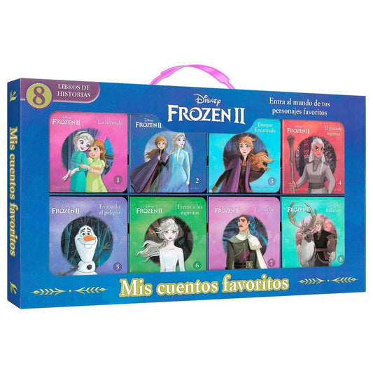 Libro Frozen II Mis Cuentos Favoritos (8 libros)