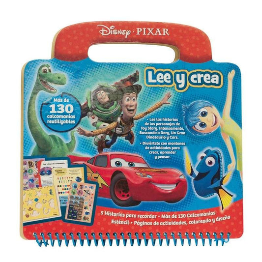 Libro Disney Pixar, Lee y Crea