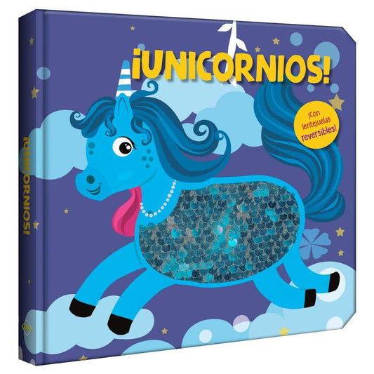 Libro ¡Unicornios Lentejuelas!