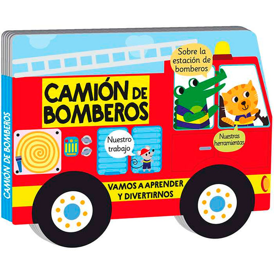 Libro Camión de Bomberos