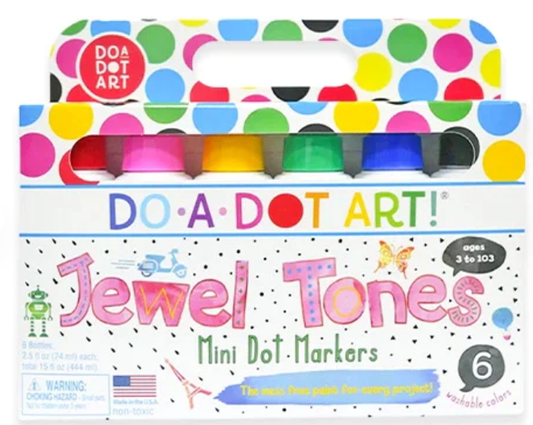 Set Do a Dot Art! - TONOS DE JOYAS - Jewel Tones 6 colores