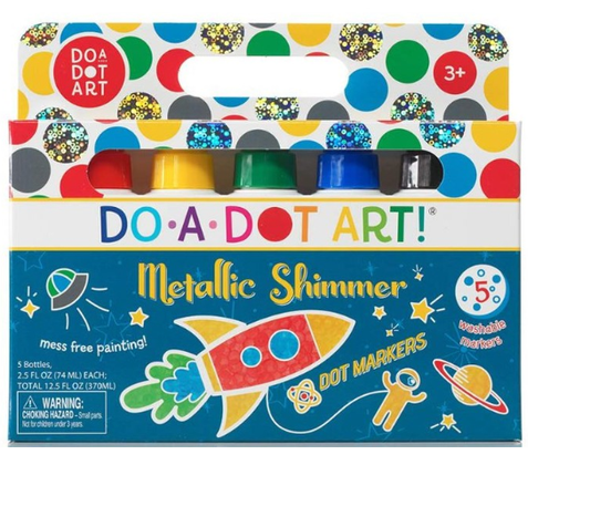 Set Do a Dot Art!  -Metallic Shimmer 5 colores