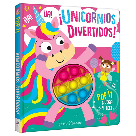 Libro ¡Unicornios Divertidos! - Pop It